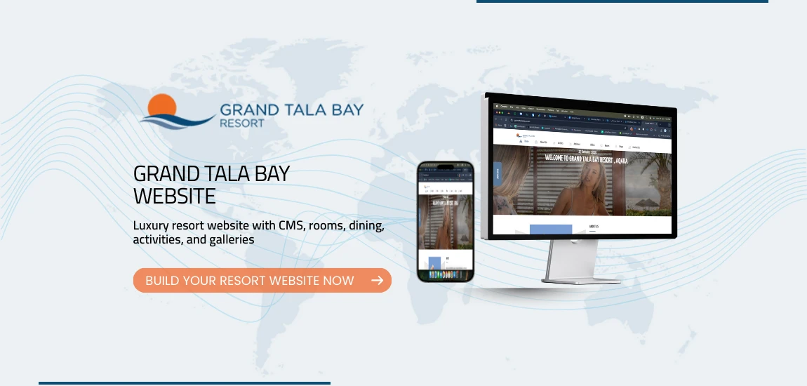 Grand Tala Bay: Luxury Resort Website Platform in Aqaba