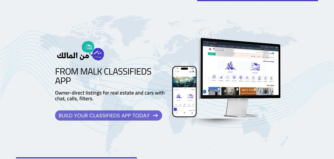 From Malk: Owner-Direct Classifieds App in Saudi Arabia