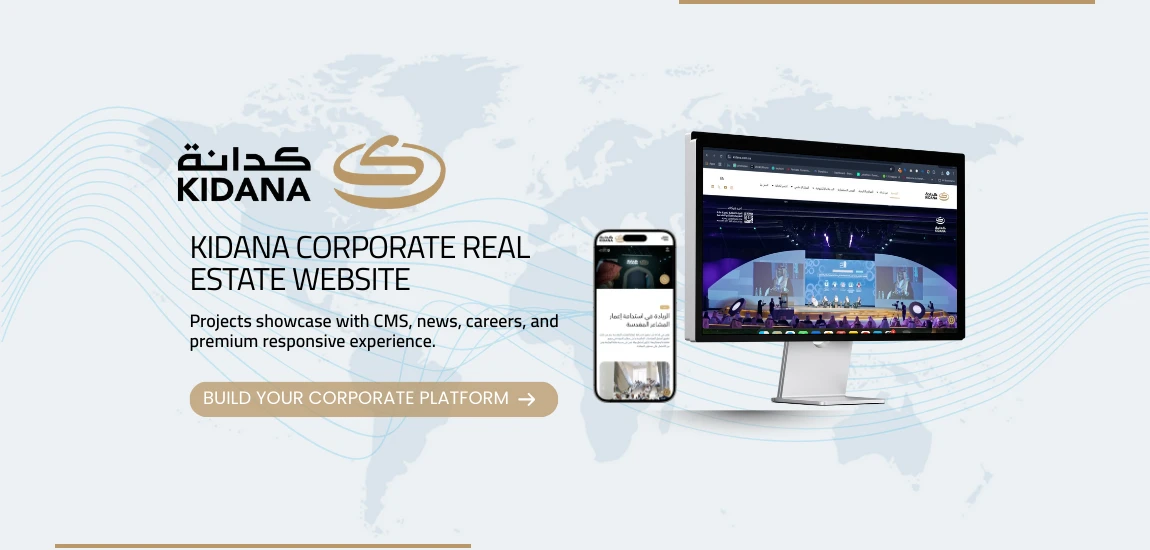 Kidana: Real Estate Development Company Website