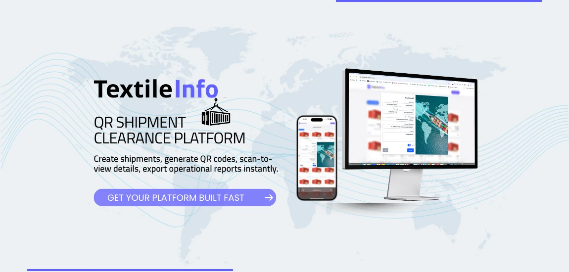 Textile Info: Smart QR-Based Shipment & Clearance Platform