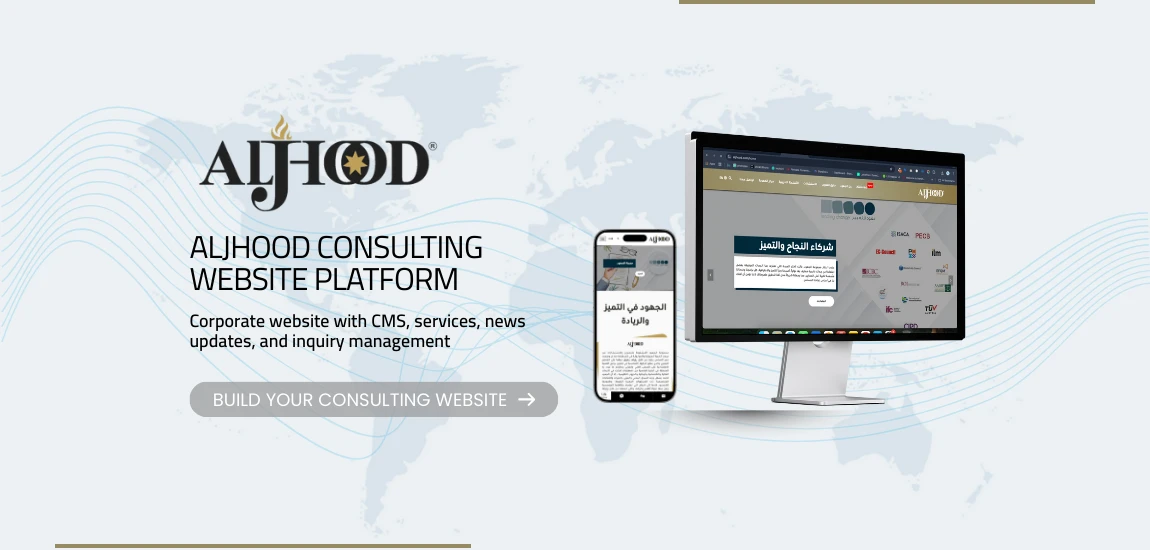 Aljhood: Professional Consulting Company Website Platform