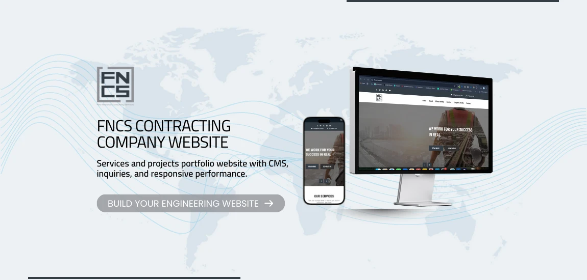 FNCS: Engineering & Contracting Company Website